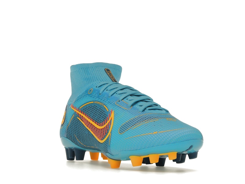 Nike Mercurial Superfly 8 Elite AG Chlorine Blue Laser Orange