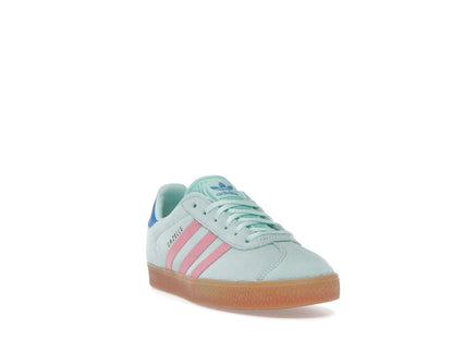 adidas Gazelle Clear Mint Bliss Pink Bright Blue (GS)