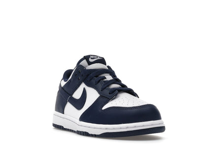 Nike Dunk Low White Midnight Navy (PS)