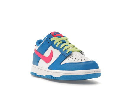Nike Dunk Low Photo Blue White Light Lemon Twist Hyper Pink (GS)