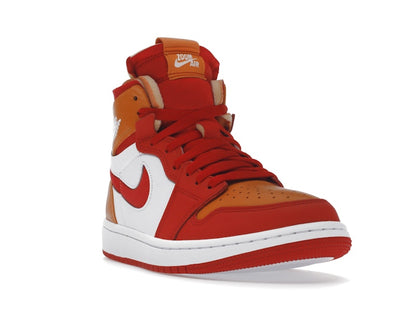 Jordan 1 High Zoom Air CMFT Fire Red Hot Curry (Women's)