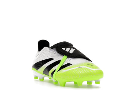 adidas Predator League Fold-Over Tongue FG/MG Cloud White Core Black Lucid Lemon