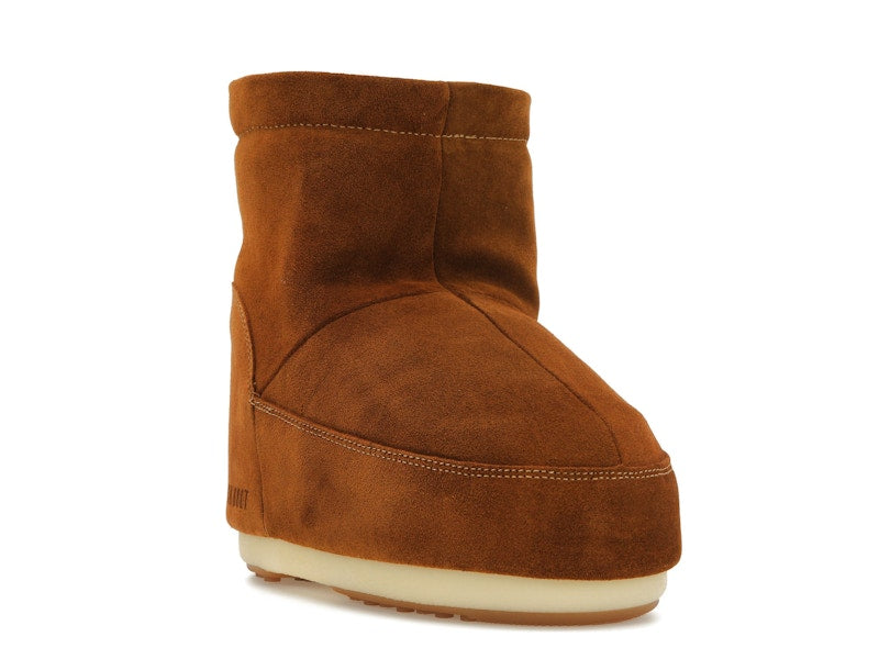 Moon Boot No Lace Suede Boot Tan