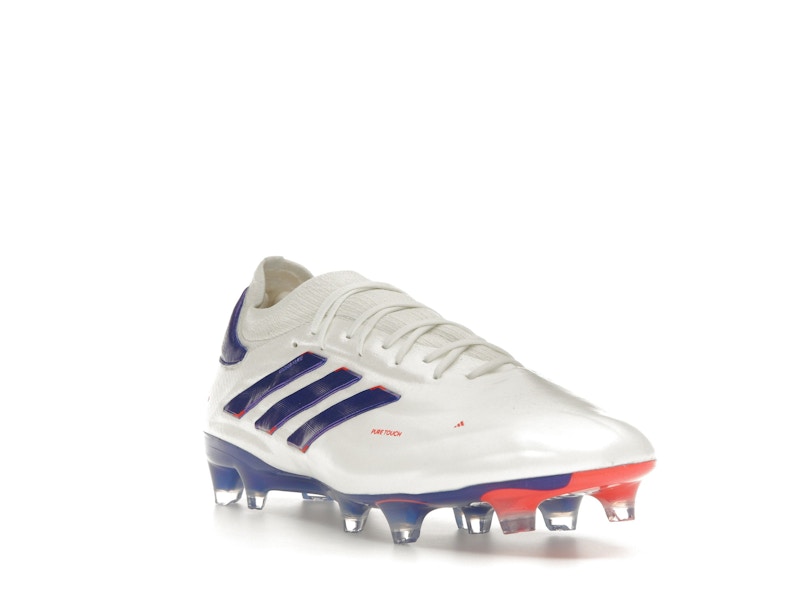 adidas Copa Pure 2 Elite KT FG Cloud White Lucid Blue Solar Red