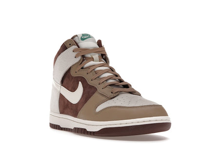 Nike Dunk High Light Chocolate