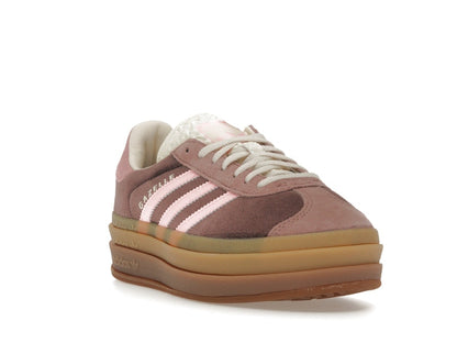 adidas Gazelle Bold Shadow Brown Warm Clay Glow Pink (Women's)