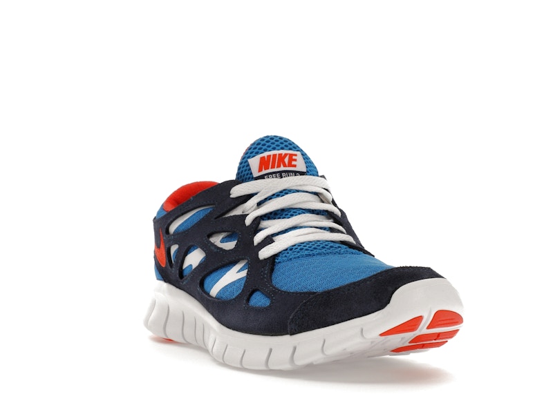 Nike Free Run 2 Light Photo Blue Orange