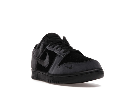 Nike Dunk Low Dover Street Market Triple Black Velvet