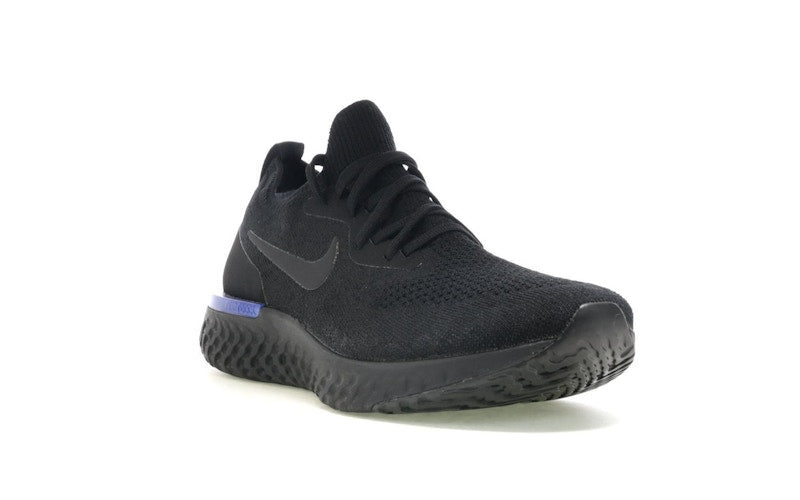 Nike Epic React Flyknit Black Racer Blue (Women's)