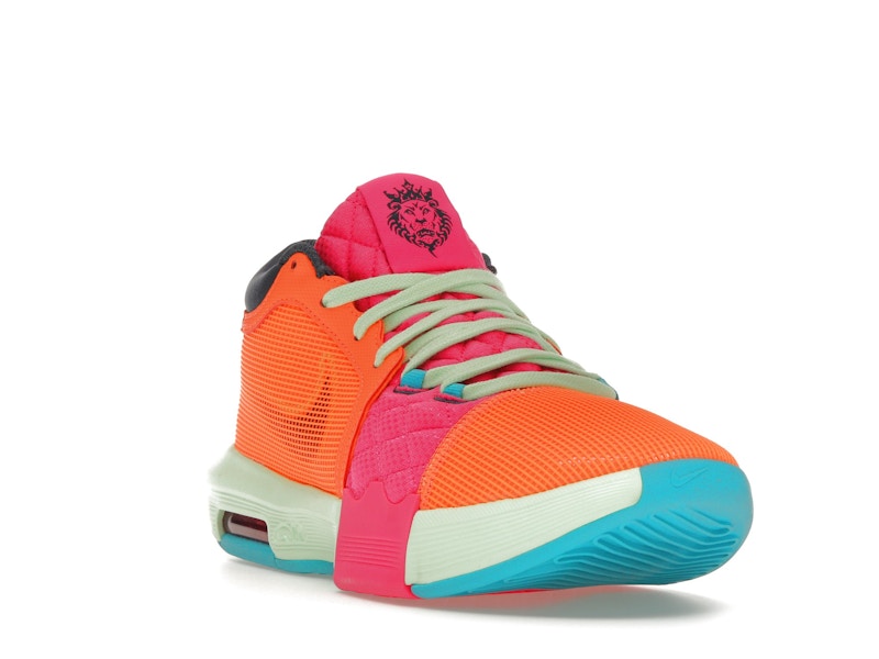 Nike LeBron Witness 8 Total Orange Laser Fuchsia
