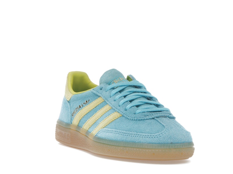 adidas Handball Spezial Blue Glow Bright Yellow (Women's)