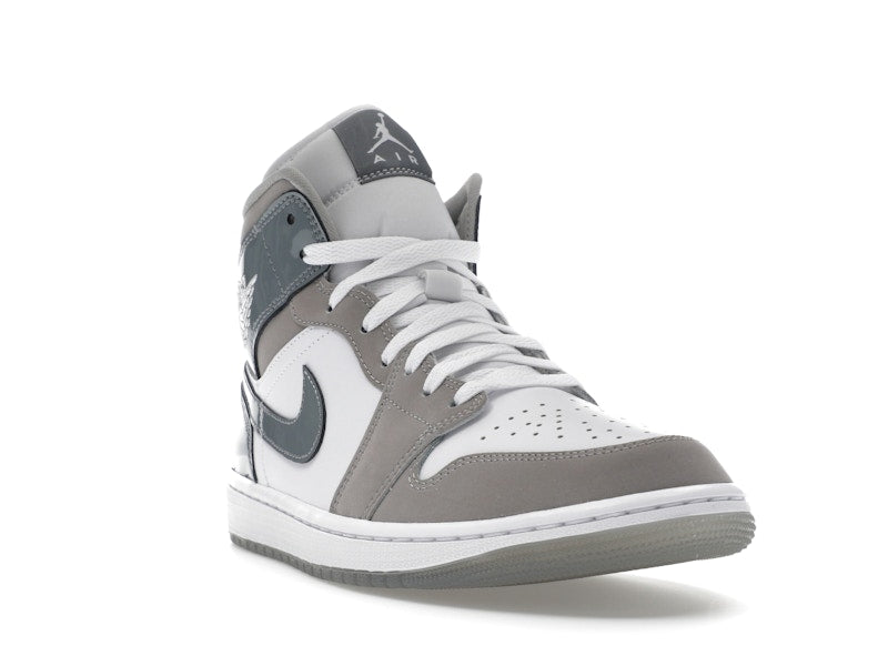 Jordan 1 Mid SE White Medium Grey Cool Grey