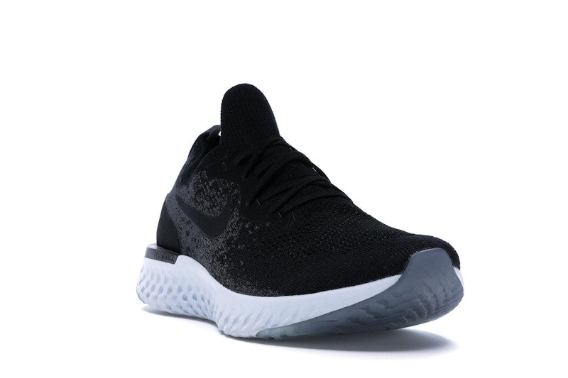 Nike Epic React Flyknit Black Dark Grey