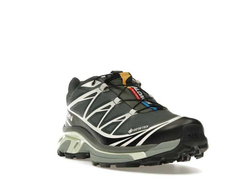 Salomon XT-6 Gore-Tex Black Lime Cream