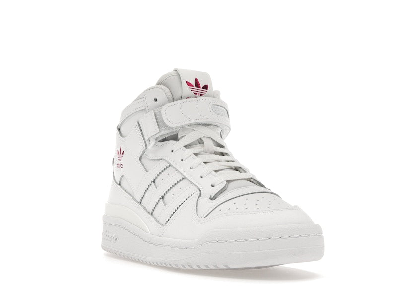 adidas Forum Mid White Shock Pink (Women's)
