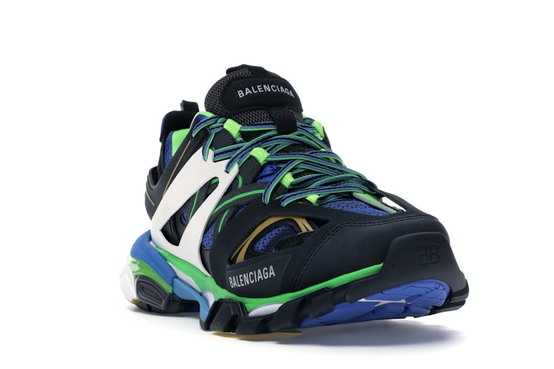 Balenciaga Track Green White Blue