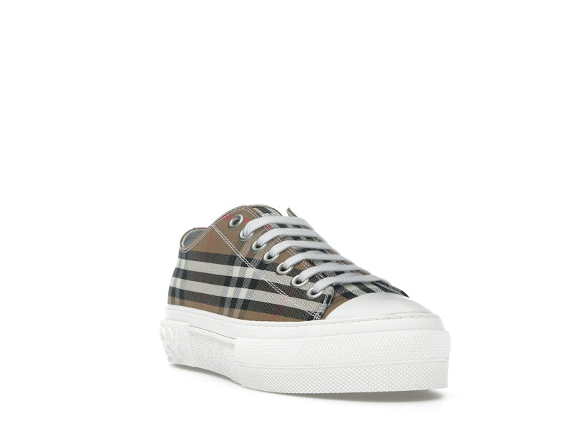 Burberry Low Top House Check Sneaker Taupe Brown (Women's)