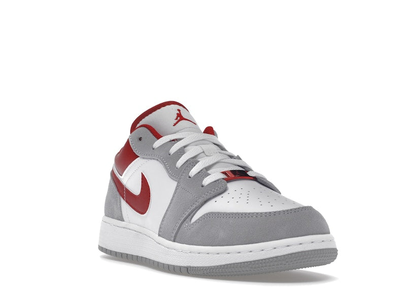 Jordan 1 Low SE Smoke Grey Gym Red (GS)