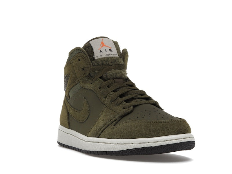 Jordan 1 Mid Olive Canvas (2018)