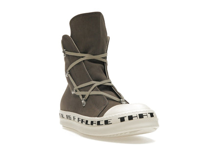 Rick Owens DRKSHDW Hexa High Dust Milk Black