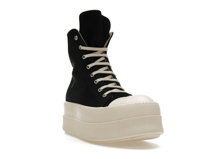 Rick Owens DRKSHDW Mega Bumper Sneaks Pentagram Black Pearl Milk