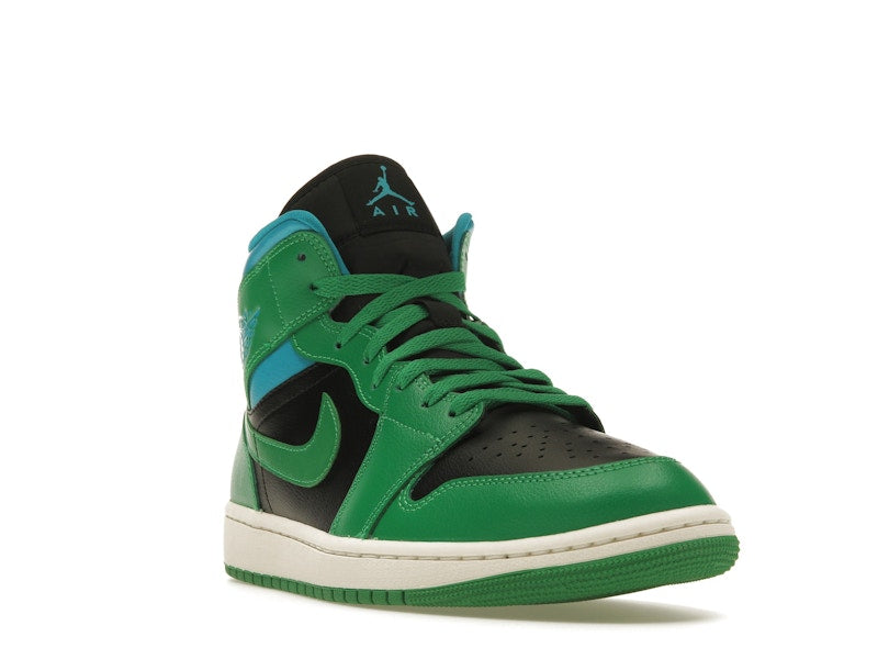 Jordan 1 Mid Lucky Green Aquatone (Women's)