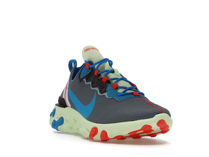 Nike React Element 55 Volt Dark Grey Photo Blue