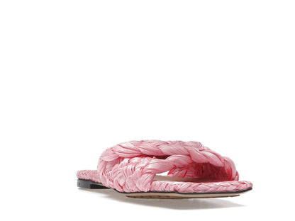 Bottega Veneta Raffia Stretch Flat Sandals Blossom (Women's)