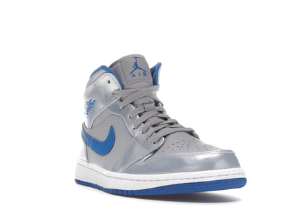 Jordan 1 Mid Wolf Grey Sport Blue
