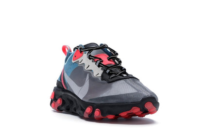 Nike React Element 87 Blue Chill Solar Red