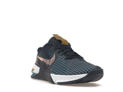 Nike Metcon 8 Armory Navy Obsidian Cerulean Arctic Orange