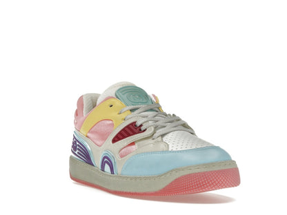 Gucci Basket Low-Top Sneaker Light Blue Demetra Pink (Women's)