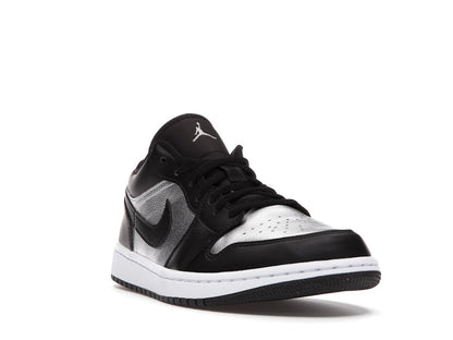 Jordan 1 Low SE Black Metallic Silver (Women's)