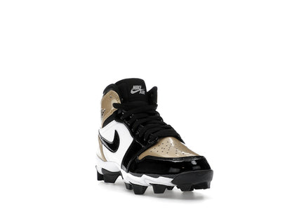 Jordan 1 Mid Cleat Patent Gold Toe (GS)