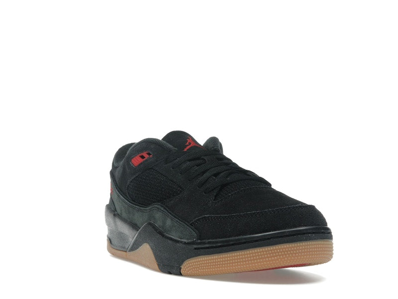Jordan Flight Court Black Red