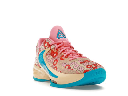 Nike Zoom Freak 4 Letter Bros Vanilla Lightning