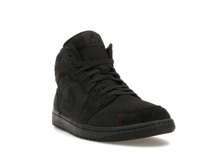 Jordan 1 Mid SE Craft Dark Smoke Red