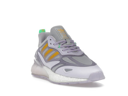adidas ZX 2K Boost 2.0 Purple Tint Semi Solar Gold Matte Silver (Women's)
