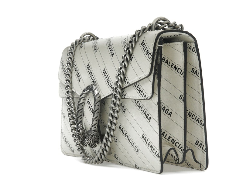 Gucci x Balenciaga The Hacker Project Small Dionysus Bag White