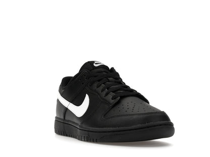 Nike Dunk Low Black White Swoosh