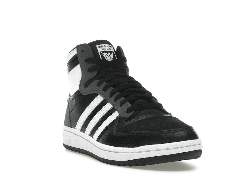 adidas Top Ten Hi Black White Grey