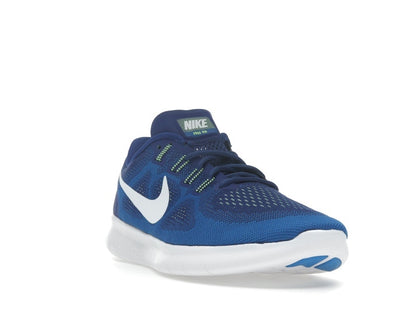 Nike Free Rn 2017 Deep Royal Blue White-Soar