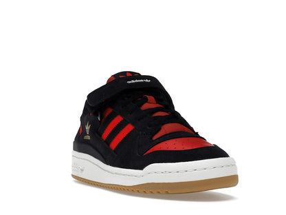 adidas Forum Low Core Black Core Black Vivid Red