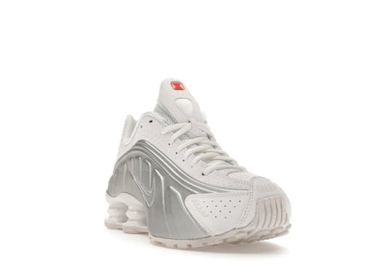 Nike Shox R4 White Metallic Silver (Women's)