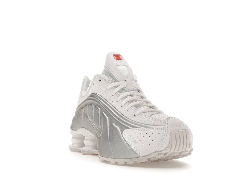 Nike Shox R4 White Metallic Silver (Women's)