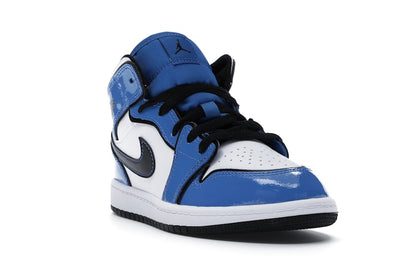 Jordan 1 Mid Signal Blue (PS)