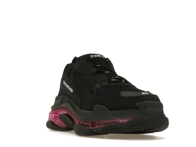 Balenciaga Triple S Clear Sole Neon Pink