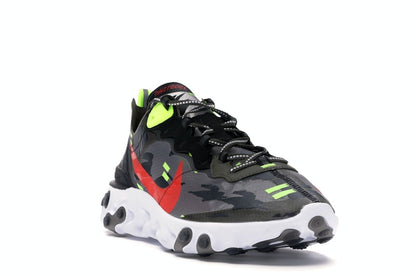 Nike React Element 87 Medium Olive Bright Crimson
