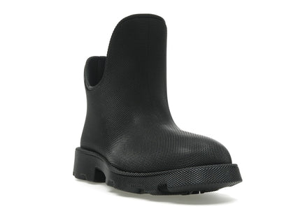 Burberry Marsh Round-Toe Ankle Boots Black