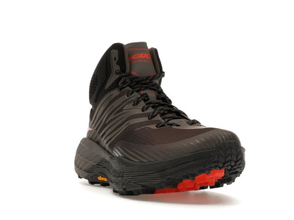 Hoka One One Speedgoat Mid Gore-Tex 2 Black Grey Red